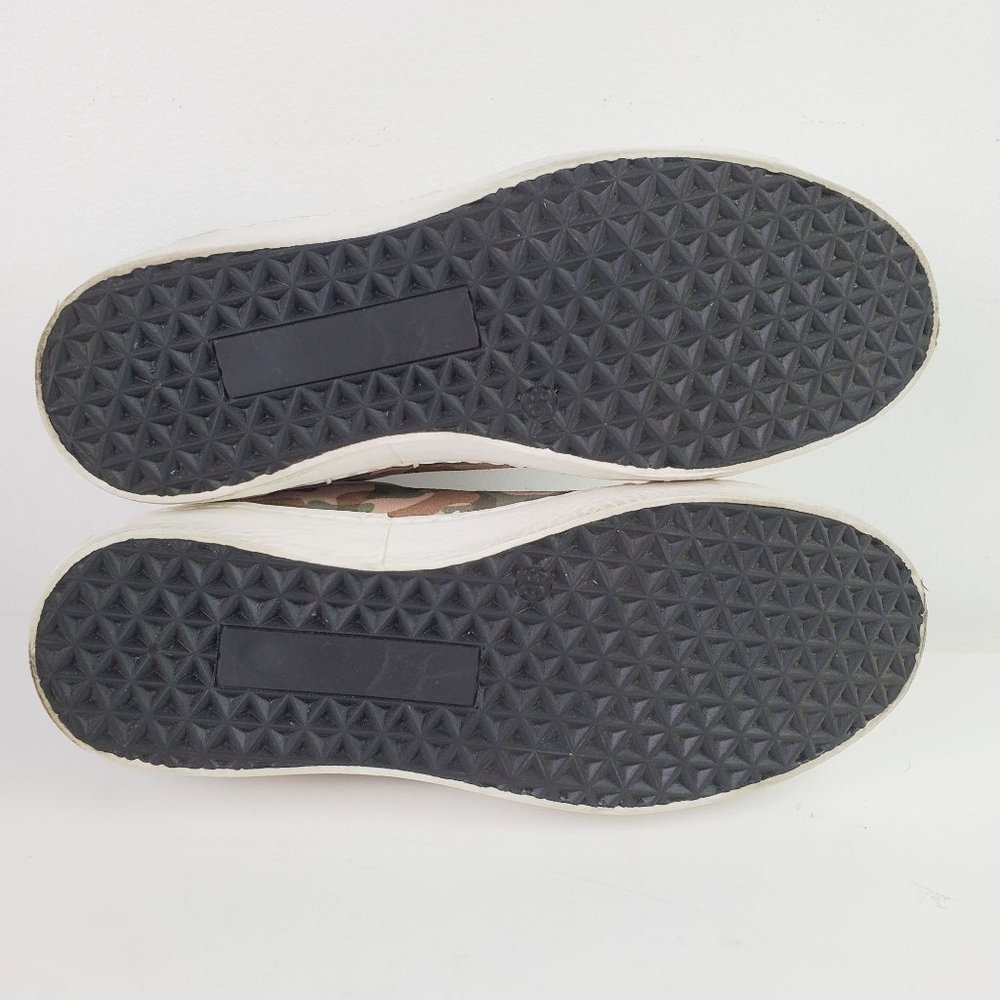 Meline, Camo Rivets All Leather Lace-up Sneaker, Sz 6M - Picture 6 of 8